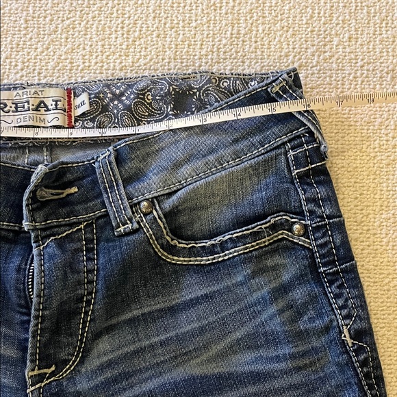 Ariat Women's Blue Jeans - Picture 3 of 9